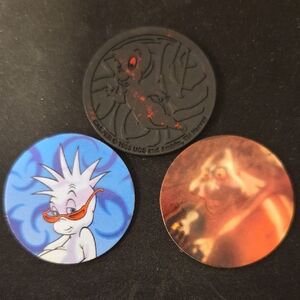 Vintage 90's Casper Licensed POGs (2 + 1 Slammer)